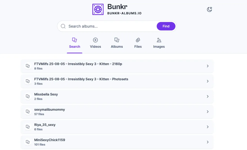 bunkr albums io search